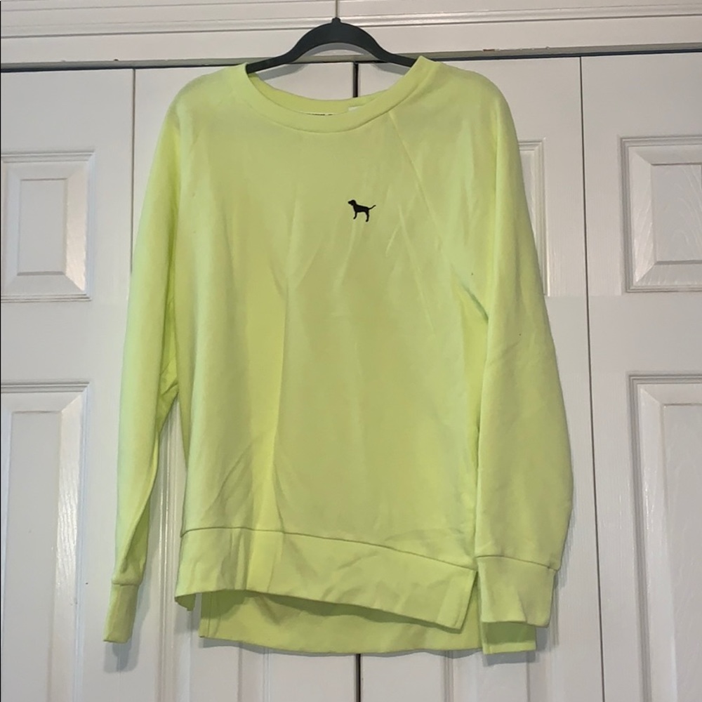 Pink crew neck